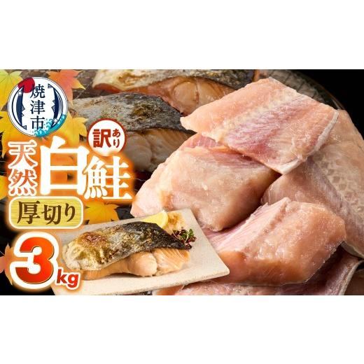 ふるさと納税 魚貝類 鮭 静岡県 焼津市 a20-487 厚切りカット 天然 白鮭 甘口 切身 約3kg