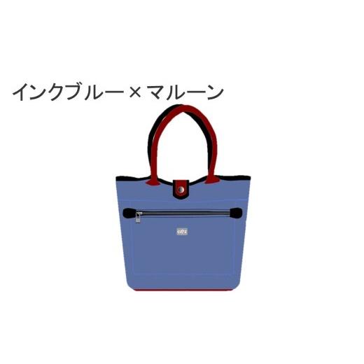 ふるさと納税 ファッション 大分県 国東市 クロッツバッグ 防水素材 シアトル インクブルー×マルーン_2761R-14 インクブルー×マルーン