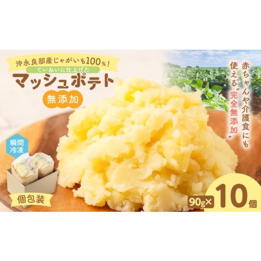 ふるさと納税 野菜類 じゃがいも 鹿児島県 和泊町 沖永良部産じゃがいも100% ていねいに仕上げた無添加マッシュポテト 90g×10個 W071-001-01