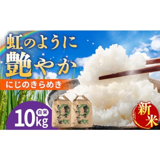 ふるさと納税 米 福岡県 糸島市 にじのきらめき 白米 10kg 糸島市産 糸島市 / 糸島の恵み コメ こめ ご飯