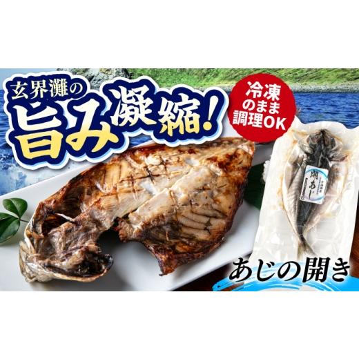ふるさと納税 魚貝類 福岡県 糸島市 糸島玄界灘産 あじの開き 1枚 糸島市 / 有限会社 糸島海産 / 開き / 肴