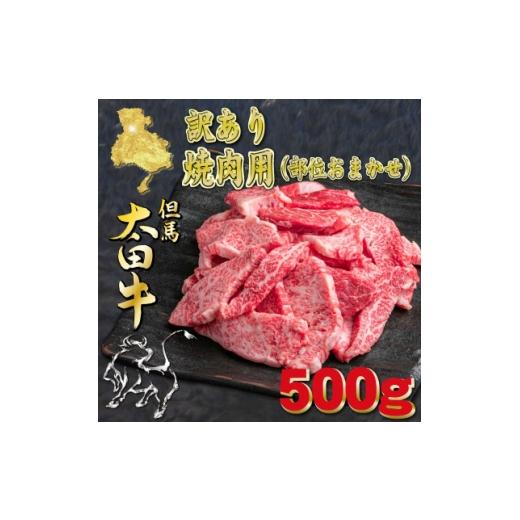 ふるさと納税 牛肉 焼肉・バーベキュー 兵庫県 養父市 但馬 太田牛 訳あり おまかせ焼肉 500g OY1 1737488