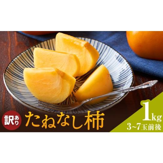 ふるさと納税 柿・栗 和歌山県 紀の川市 たねなし柿 訳あり 1kg 株式会社農業福祉研究機構[9月上旬-11月上旬頃出荷]和歌山県 紀の川市 送料無料 フルーツ 果…