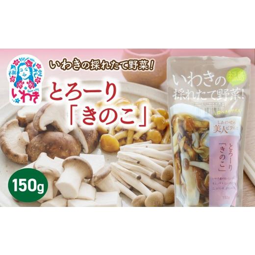 ふるさと納税 加工品等 漬物 福島県 いわき市 いわきの採れたて野菜 とろーりきのこ 150g×1袋 | いわきの採れたて野菜 とろーりきのこ ピクルス 福島県 いわ…