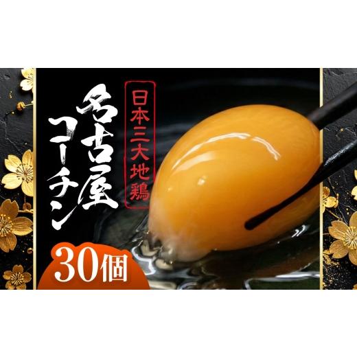 ふるさと納税 卵(鶏、烏骨鶏等) 愛知県 稲沢市 名古屋コーチン 卵 30個(27個+割れ保証3個)/ 卵 たまご 鶏卵 高級卵 ブランド卵 / 稲沢市 / 櫛田養鶏場…