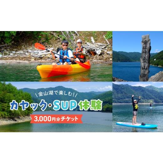 ふるさと納税 体験チケット 岐阜県 下呂市 金山湖カヤック・SUP体験 体験で利用できるチケット(3,000円分) 下呂 岐阜県 DAiseN TouRs(ダイセンツア—ズ) …