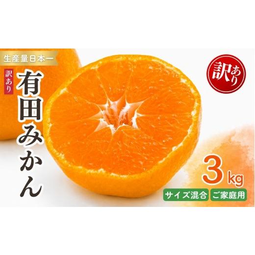 ふるさと納税 みかん・柑橘類 和歌山県 由良町 紀州 有田 みかん 3kg 訳あり サイズ混合 / 温州みかん 有田みかん 甘い キズ 和歌山 柑橘 2026年11月下旬〜20…