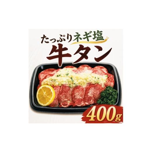ふるさと納税 牛肉 タン 静岡県 磐田市 たっぷりネギ塩 牛タン 400g 焼肉 1741792