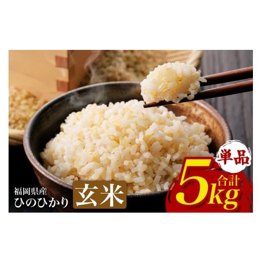 ふるさと納税 玄米 福岡県 うきは市 ふるさと納税 ひのひかり 米 お米 玄米 5kg 5キロ 福岡県産 うきは市 国産 精米 ご飯 ごはん おにぎり お弁当 人気 おす…