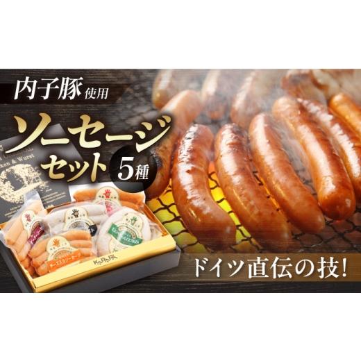 ふるさと納税 肉 ソーセージ 愛媛県 内子町 お中元対象 ソーセージ 内子からり直送 ドイツ仕込み内子豚ソーセージ5種セット / ソーセージ そーせーじ Sausag…