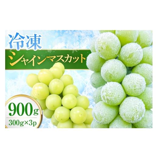 ふるさと納税 ぶどう マスカット 北海道 砂川市 シャインマスカット 冷凍 300g × 3パック ノーザン・ベリーズ 北海道 砂川市 12261006 冷凍シャインマスカッ…