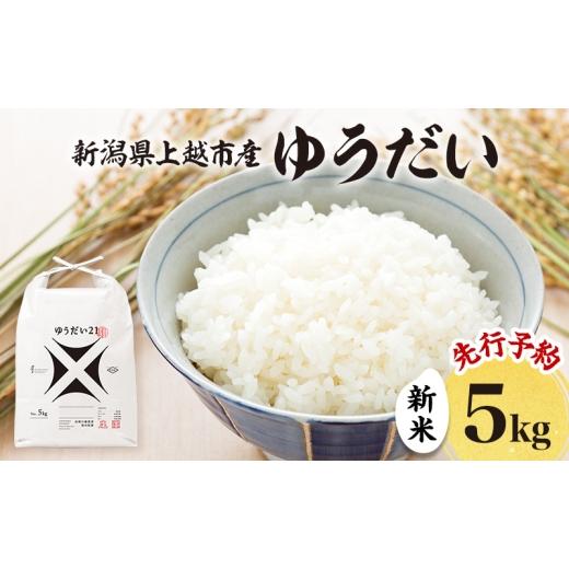 ふるさと納税 米 新潟県 上越市 先行予約 令和8年 新米 新潟県上越市産 ゆうだい21 5kg 5キロ お米 コメ 宇都宮大学 ふぁーむ大地