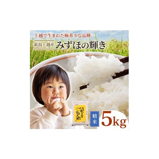 ふるさと納税 米 新潟県 上越市 令和8年産 10月配送 新潟県上越市産 みずほの輝き 5kg 先行予約 新米 蛍の里