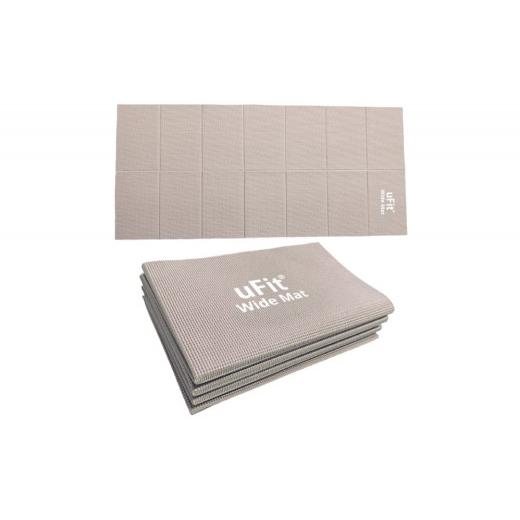 ふるさと納税 スポーツ・アウトドア 東京都 渋谷区 uFit Wide Mat グレージュ マット トレーニング 運動 筋肉 筋トレ バランス ストレッチ 折りたたみ コンパ…