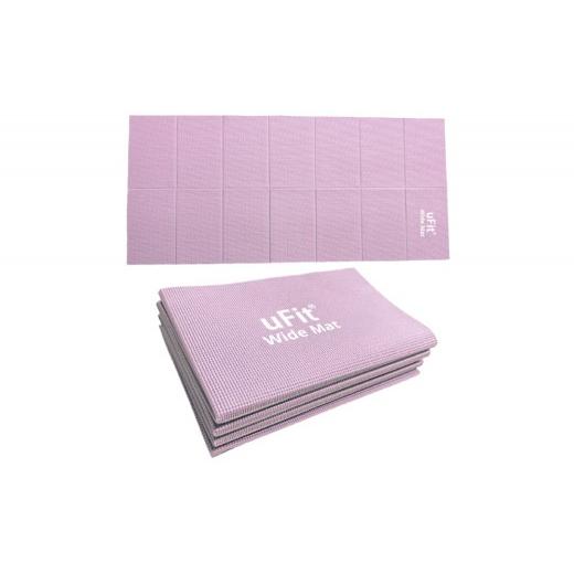 ふるさと納税 スポーツ・アウトドア 東京都 渋谷区 uFit Wide Mat ピンクグレー 東京都 渋谷区 マット トレーニング 運動 筋肉 筋トレ バランス ストレッチ 折…