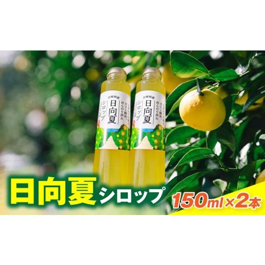 ふるさと納税 果汁飲料 宮崎県 宮崎市 日向夏シロップ(150ml×2本セット)