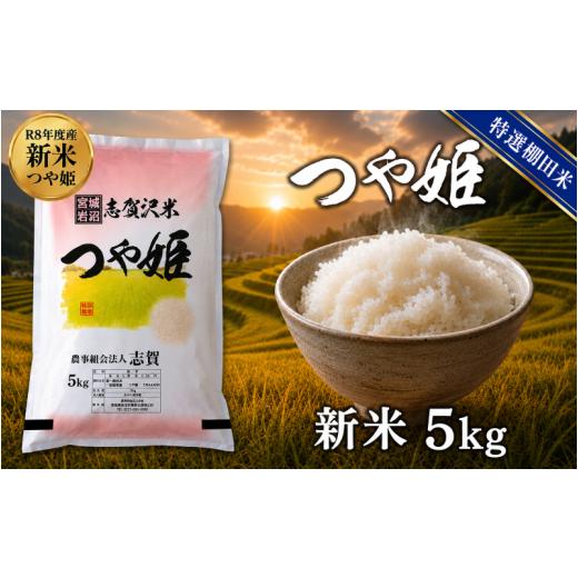 ふるさと納税 米 つや姫 宮城県 岩沼市 令和8年産 新米 特選棚田米 つや姫 5kg おこめ お米 白米 精米 コメ ライス ごはん ご飯 国産米 棚田米 ブランド米 特…