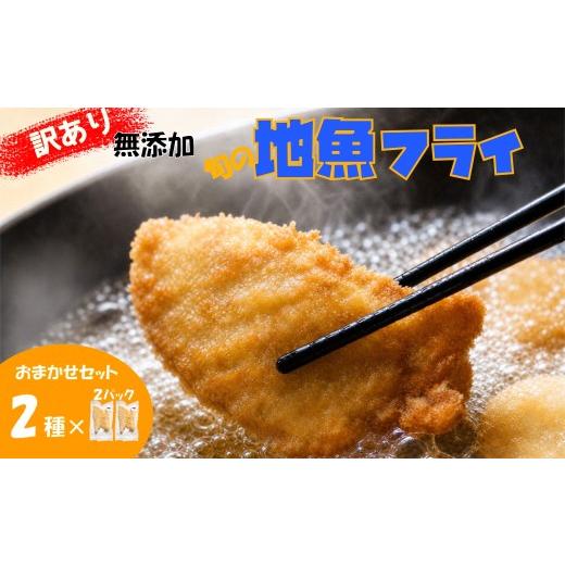 ふるさと納税 魚貝類 京都府 京丹後市 訳あり 鮮度抜群 無添加 地魚フライ おまかせセット(2種・各2切×2P) ふるさと納税 国産 内容量が選べる …