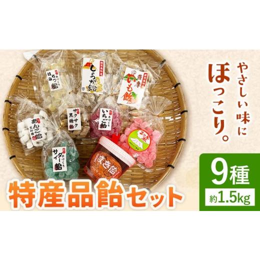 ふるさと納税 飴(あめ) 鹿児島県 さつま町 特産品飴セット 9種 約1.5kg 山下製菓[30日以内に出荷予定(土日祝除く)]鹿児島県 さつま町 鹿児島 特産品 飴 ア…