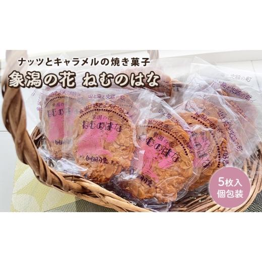 ふるさと納税 焼菓子・チョコレート 秋田県 にかほ市 サクサク香ばしい洋風せんべい アーモンドたっぷり「ねむのはな」5枚入 パティスリー白川 象潟銘菓 洋菓…