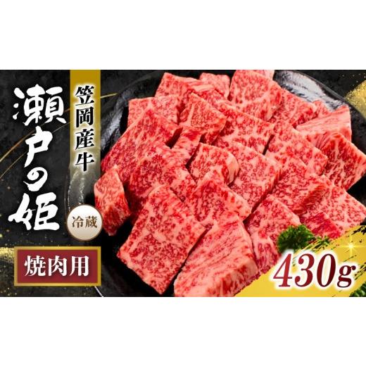 ふるさと納税 牛肉 焼肉・バーベキュー 岡山県 真庭市 焼肉用 冷蔵配送 瀬戸の姫 430g以上 岡山県笠岡産牛 牛肉 焼肉 焼き肉 カット 贅沢 tfam002-01