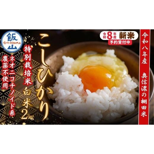 ふるさと納税 米 コシヒカリ 長野県 飯山市 令和8年産 新米 特別栽培米 精米 2kg 『奥信濃の棚田米 実の里』| お米 コメ 白米 ご飯 長野県 信州 飯山市 令和…