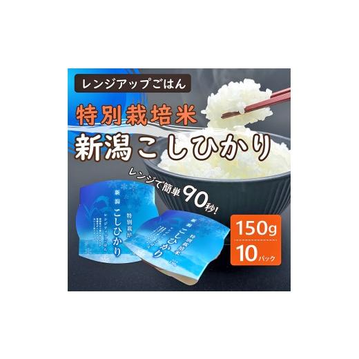 ふるさと納税 米 コシヒカリ 新潟県 胎内市 パックご飯 150g×10個入り 新潟県胎内市産 特別栽培コシヒカリ