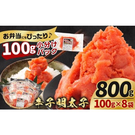 ふるさと納税 魚貝類 明太子 北海道 旭川市 辛子明太子切子800g(100g×8袋)_05927