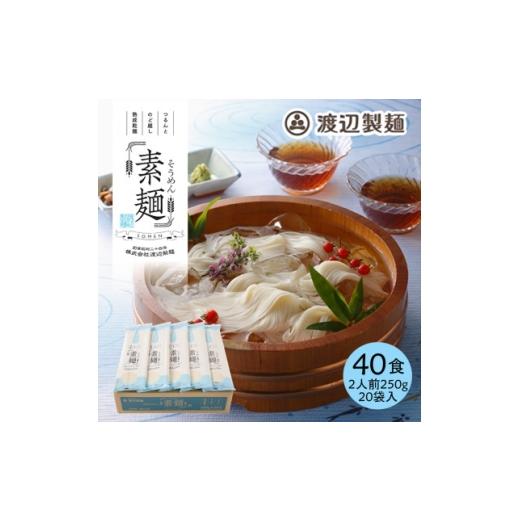 ふるさと納税 そうめん 長野県 茅野市 そうめん40食 1袋250g2人前×20袋(計5kg)信州八ヶ岳よりお届け 1746133