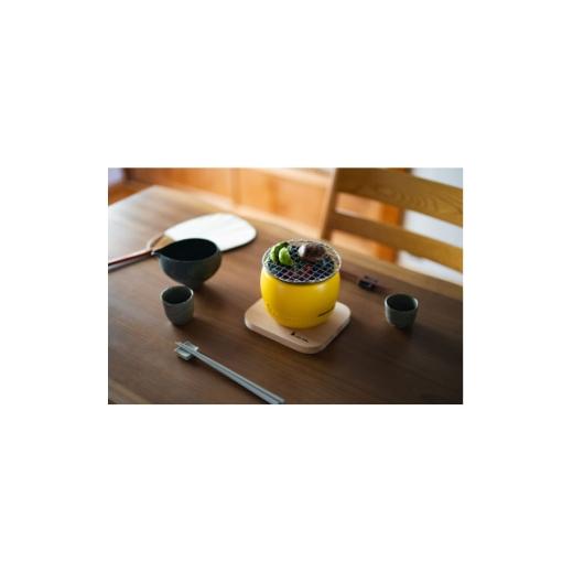 ふるさと納税 雑貨・日用品 大阪府 和泉市 ちいさな火ばち イエロー 1745899