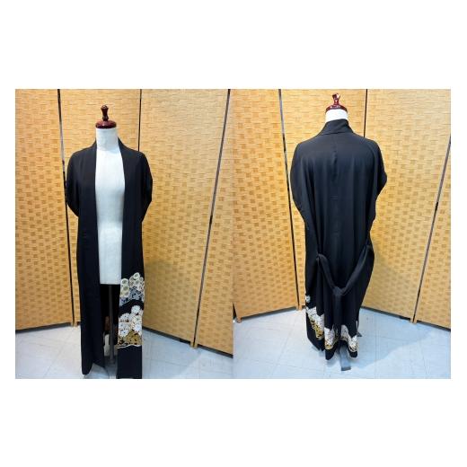 ふるさと納税 服 女 北海道 幕別町 着物リメイク 世界に1つの オーダーメイド ジレ 1着 みやもと洋物店 贈り物 ギフト 記念品 ベスト チョッキ 北海道 十勝 幕…