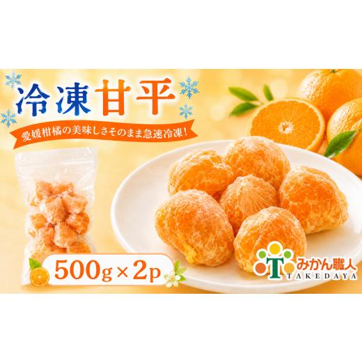 ふるさと納税 加工品等 愛媛県 愛南町 冷凍甘平 500g×2袋 冷凍みかん みかん ミカン 愛媛みかん 蜜柑 柑橘 かんきつ 冷凍ミカン 冷凍柑橘 アイス スムージー …