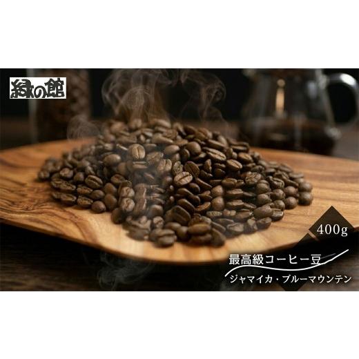 ふるさと納税 コーヒー コーヒー豆 岐阜県 下呂市 緑の館 / ジャマイカ・ブルーマウンテンNo.1 豆 400g(200g×2袋)コーヒー コーヒー豆 珈琲 珈琲豆 グリー…