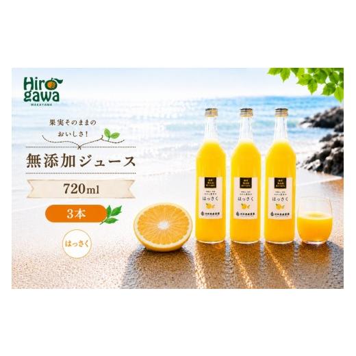 ふるさと納税 果汁飲料 和歌山県 広川町 はっさく 100% ジュース / 八朔 ストレート 果汁 無添加 柑橘 和歌山 11000円 720ml 北海道・沖縄・離島への配送不可…