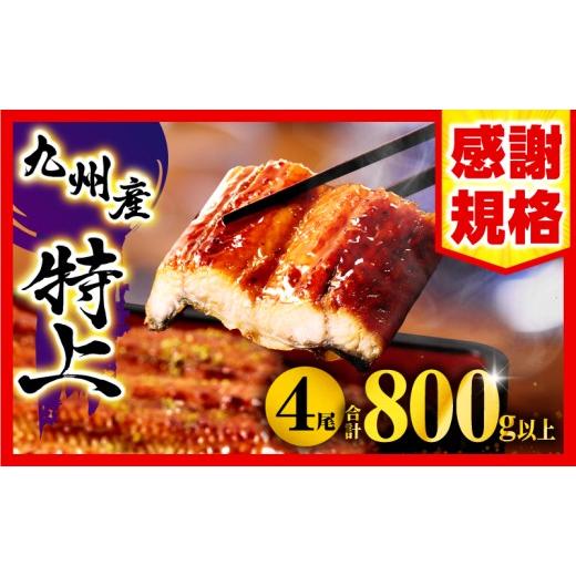 ふるさと納税 うなぎ 宮崎県 宮崎市 九州産うなぎ蒲焼4尾(計800g以上&さんしょう、たれ付き) 人気 鰻 うなぎ ウナギ 国産 国産鰻 国産うなぎ 丑の日 うなぎ蒲…