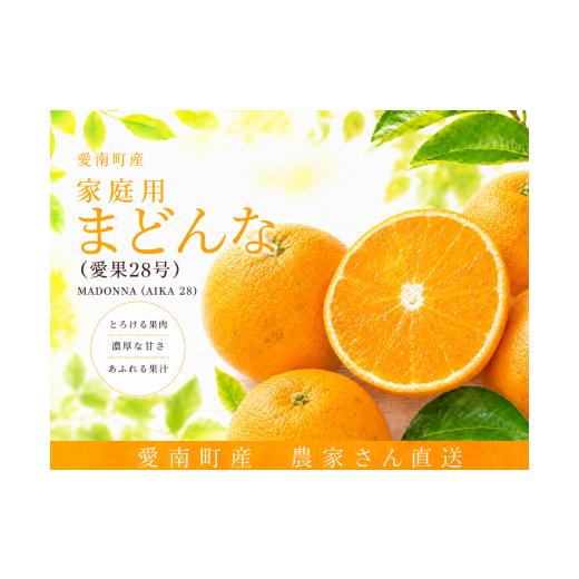 ふるさと納税 みかん・柑橘類 愛媛県 愛南町 先行予約 数量限定 家庭用 まどんな 3kg (愛果28号) 11000円 愛媛 みかん 紅まどんな と同品種 みかん 温州ミカ…