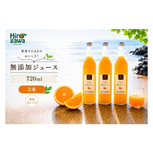 ふるさと納税 果汁飲料 和歌山県 広川町 清見 オレンジ 100% ジュース / きよみ オレンジ ストレート 果汁 無添加 柑橘 和歌山 12000円 720ml 北海道・沖縄・…