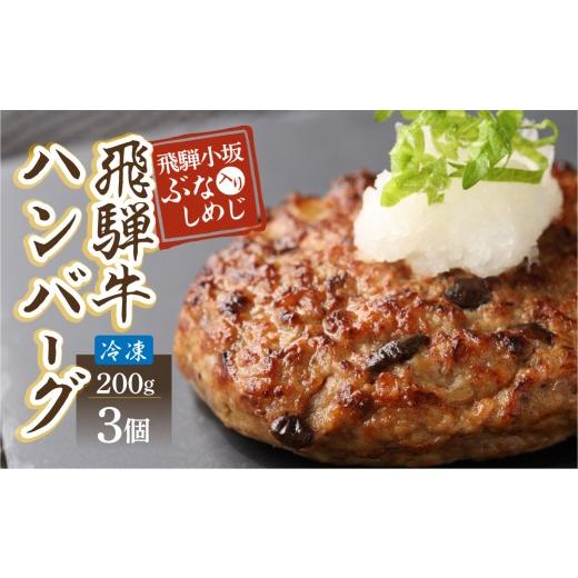 ふるさと納税 肉 ハンバーグ 岐阜県 下呂市 お一人様にもおすすめ 飛騨牛ハンバーグ(200g×3個)冷凍 個包装 長期保存に便利 下呂温泉 ハンバーグ 飛騨 200g…