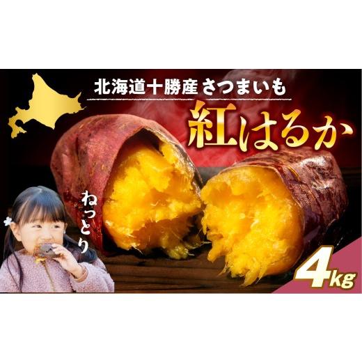 ふるさと納税 野菜類 サツマイモ 北海道 芽室町 先行受付 2026年10月上旬より配送 北海道十勝芽室産 さつまいも (紅はるか)4kg me002-026-26c