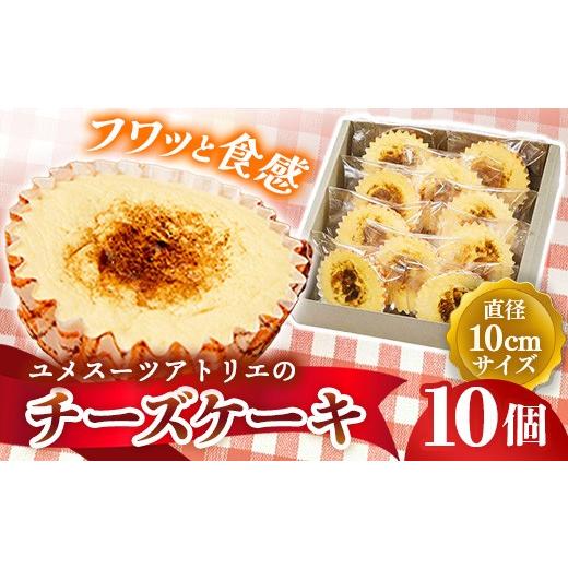 ふるさと納税 ケーキ・カステラ チーズケーキ 島根県 安来市 アトリエチーズ10個入り チーズケーキ ケーキ クリームチーズ 美味しい おやつ お菓子 スイーツ …