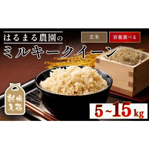 ふるさと納税 米 ミルキークイーン 京都府 福知山市 令和8年産 京都丹波福知山産 はるまる農園のミルキークイーン 玄米(5kg) fc-CN005-R8-A はるまる農園 ミル…