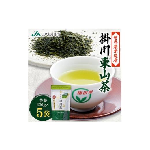 ふるさと納税 お茶類 静岡県 掛川市 贅沢な詰め放題 深蒸し掛川茶(茶葉) 220g×5袋 1741756