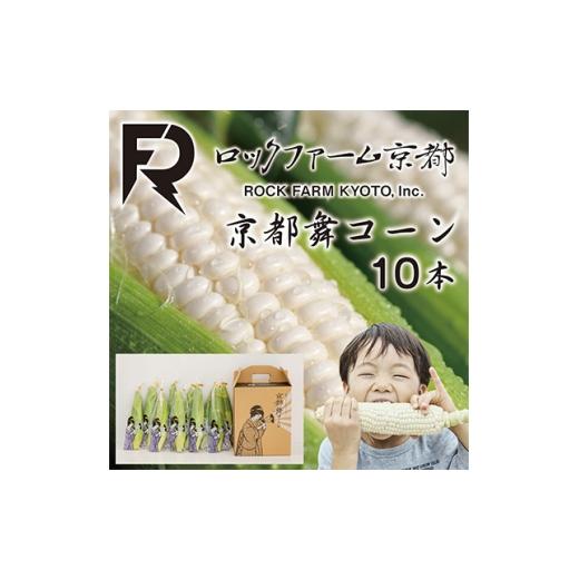 ふるさと納税 とうもろこし 京都府 久御山町 京都舞コーン10本入 ロックファーム京都 朝どれの白いトウモロコシ 1139225