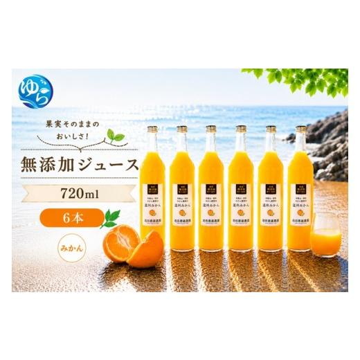 ふるさと納税 果汁飲料 みかん 和歌山県 由良町 有田 みかん 100% ジュース / 温州みかん 有田みかん ストレート 果汁 無添加 柑橘 和歌山 18000円 720ml 北…