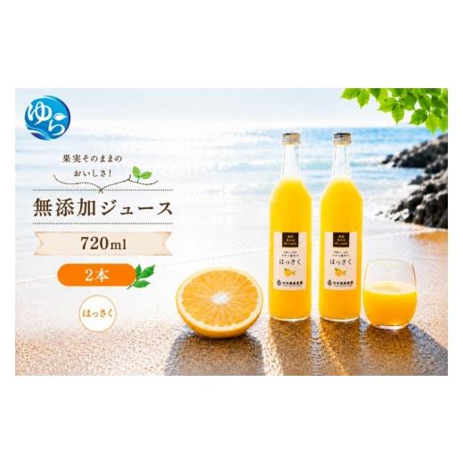 ふるさと納税 果汁飲料 みかん 和歌山県 由良町 はっさく 100% ジュース / 八朔 ストレート 果汁 無添加 柑橘 和歌山 7000円 720ml 北海道・沖縄・離島への配…