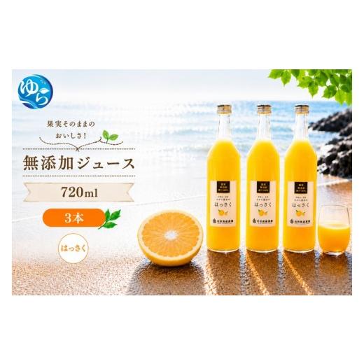 ふるさと納税 果汁飲料 みかん 和歌山県 由良町 はっさく 100% ジュース / 八朔 ストレート 果汁 無添加 柑橘 和歌山 11000円 720ml 北海道・沖縄・離島への…