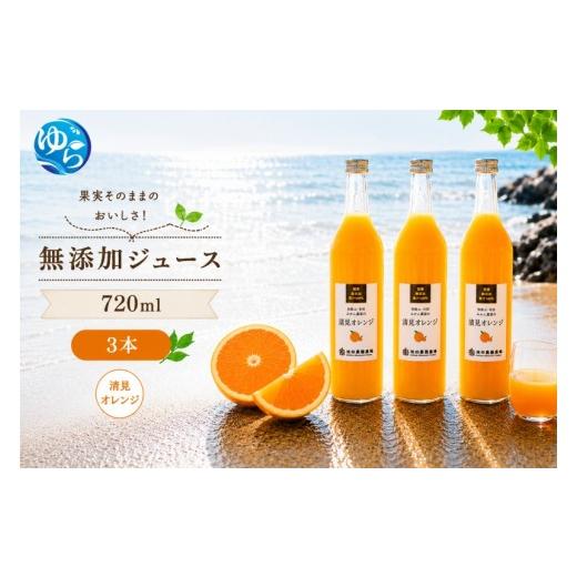 ふるさと納税 果汁飲料 みかん 和歌山県 由良町 清見 オレンジ 100% ジュース / 清見オレンジ ストレート 果汁 無添加 柑橘 和歌山 12000円 720ml 北海道・沖…