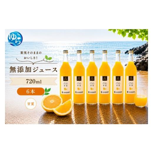 ふるさと納税 果汁飲料 みかん 和歌山県 由良町 甘夏 100% ジュース / 甘夏 ストレート 果汁 無添加 柑橘 和歌山 18000円 720ml 北海道・沖縄・離島への配送…