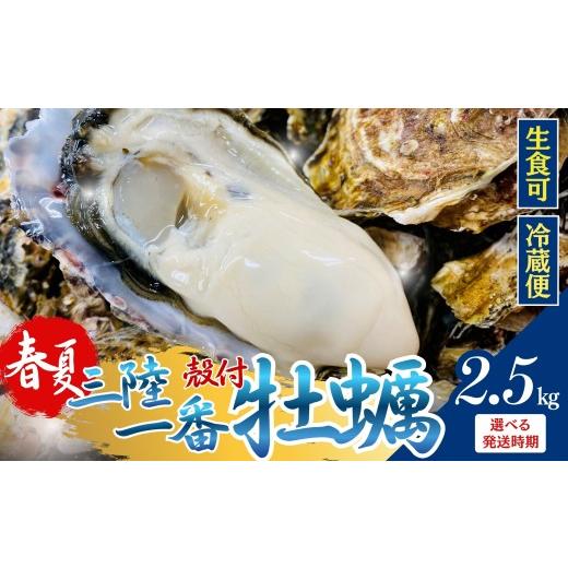 ふるさと納税 牡蠣 生牡蠣 宮城県 東松島市 7月前半発送 生食OK 牡蠣 冷蔵 生食 漁師直送 選べる発送月・期間限定 三陸産 殻付き三陸一番牡蠣 生牡蠣 真牡蠣 …