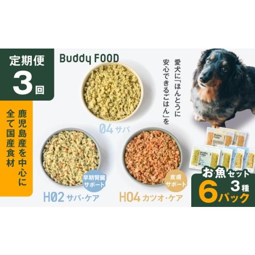 ふるさと納税 加工品等 鹿児島県 鹿児島市 全3回定期便 Buddy FOOD お魚セット 3種6パック K390-T18_a
